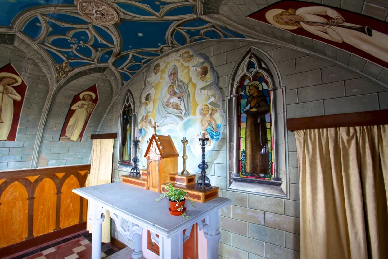 Scapa Flow in War and Peace - Italian Chapel interior