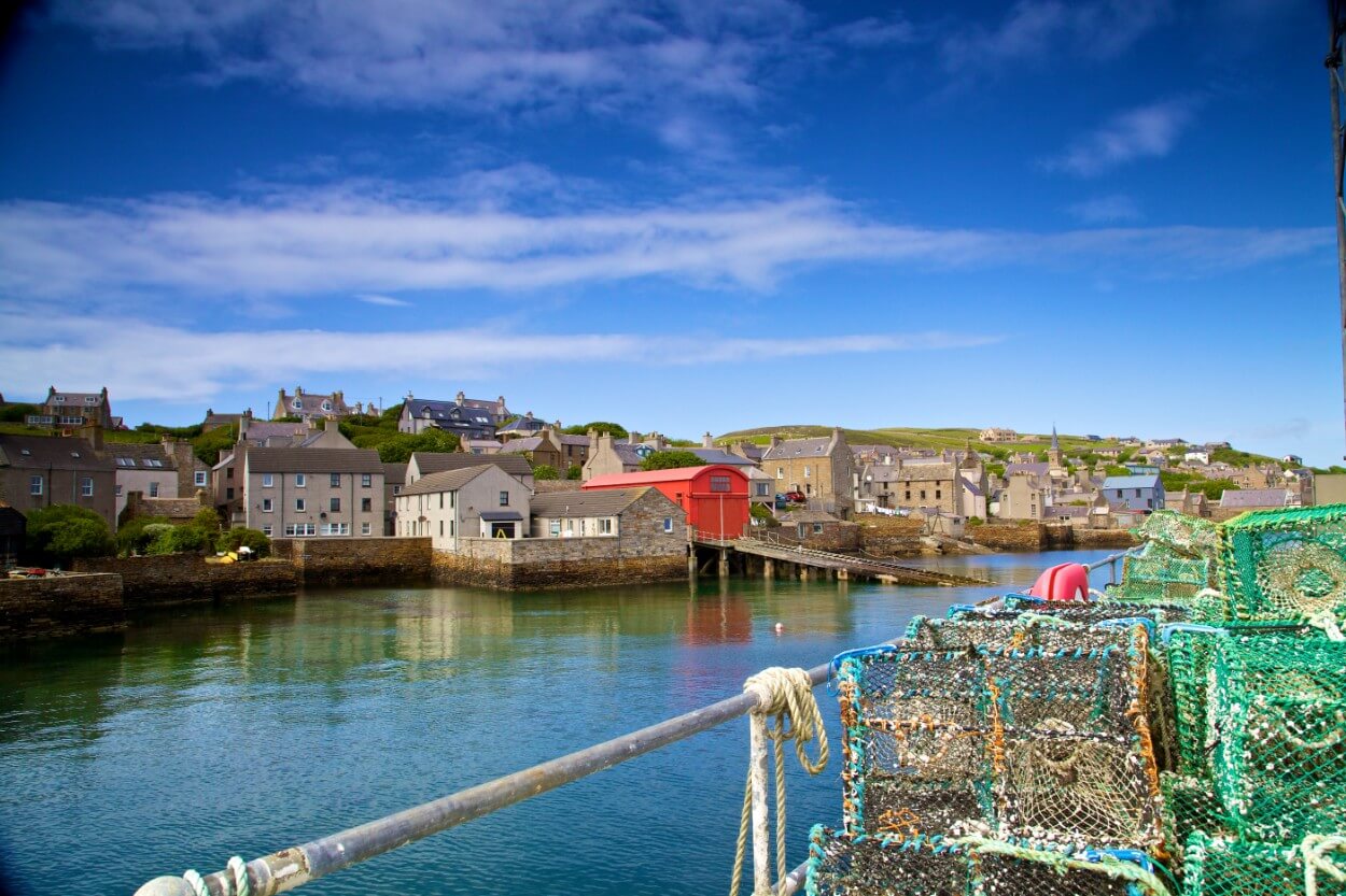 Orkney Craft Trail - Photo of Stromness by Colin Keldie